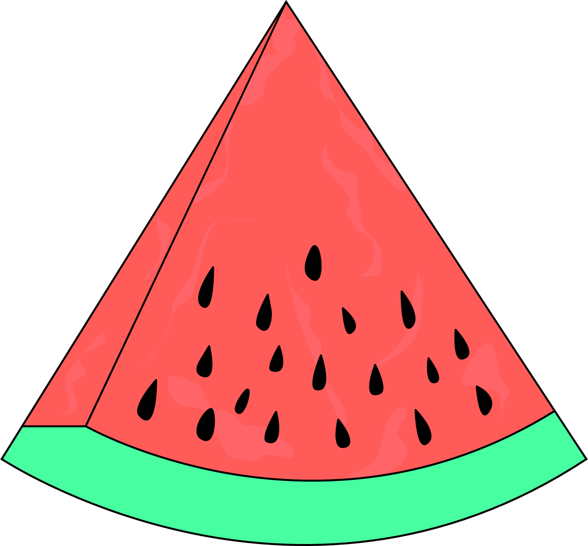 Watermelon Slice Clipart | Free download on ClipArtMag