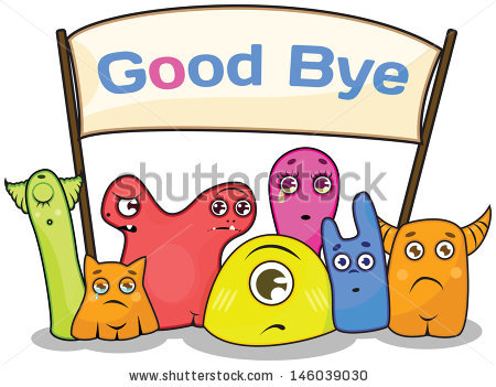 free animated goodbye clipart - photo #7
