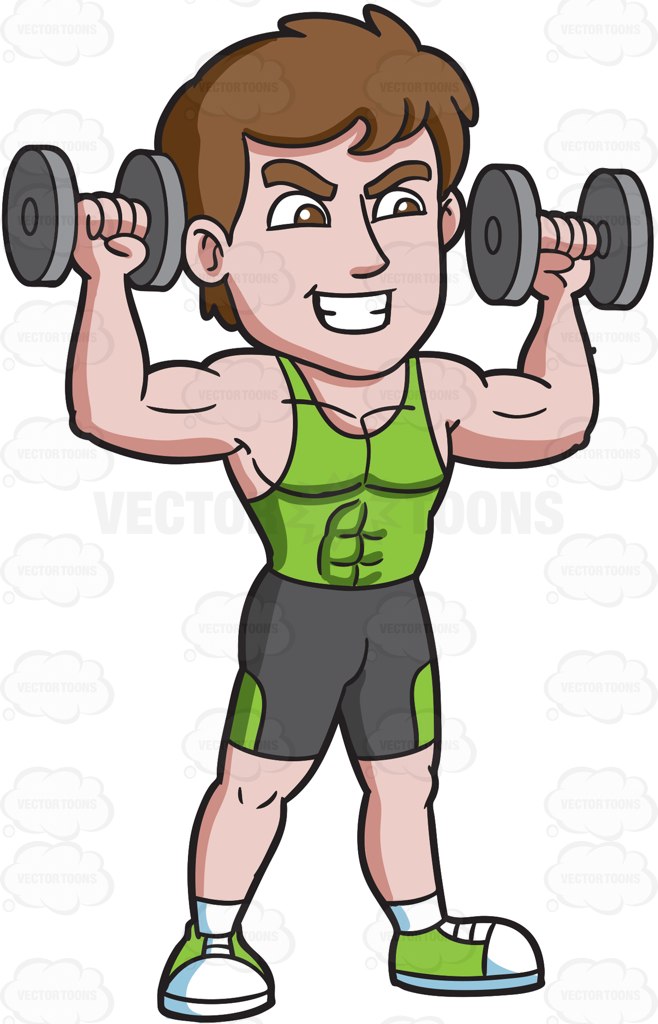 Weight Lifting Cartoon Clipart | Free download on ClipArtMag