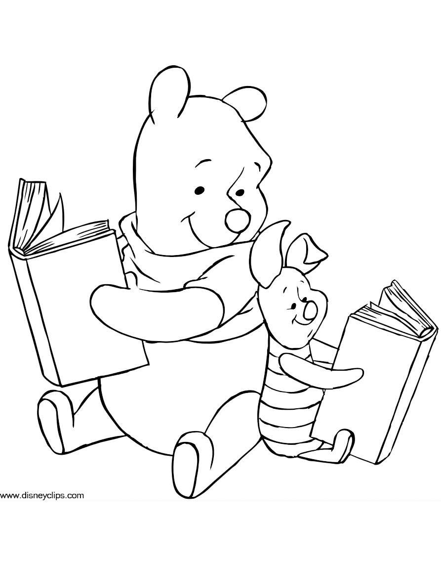 Winnie The Pooh Clipart Black And White | Free download on ...