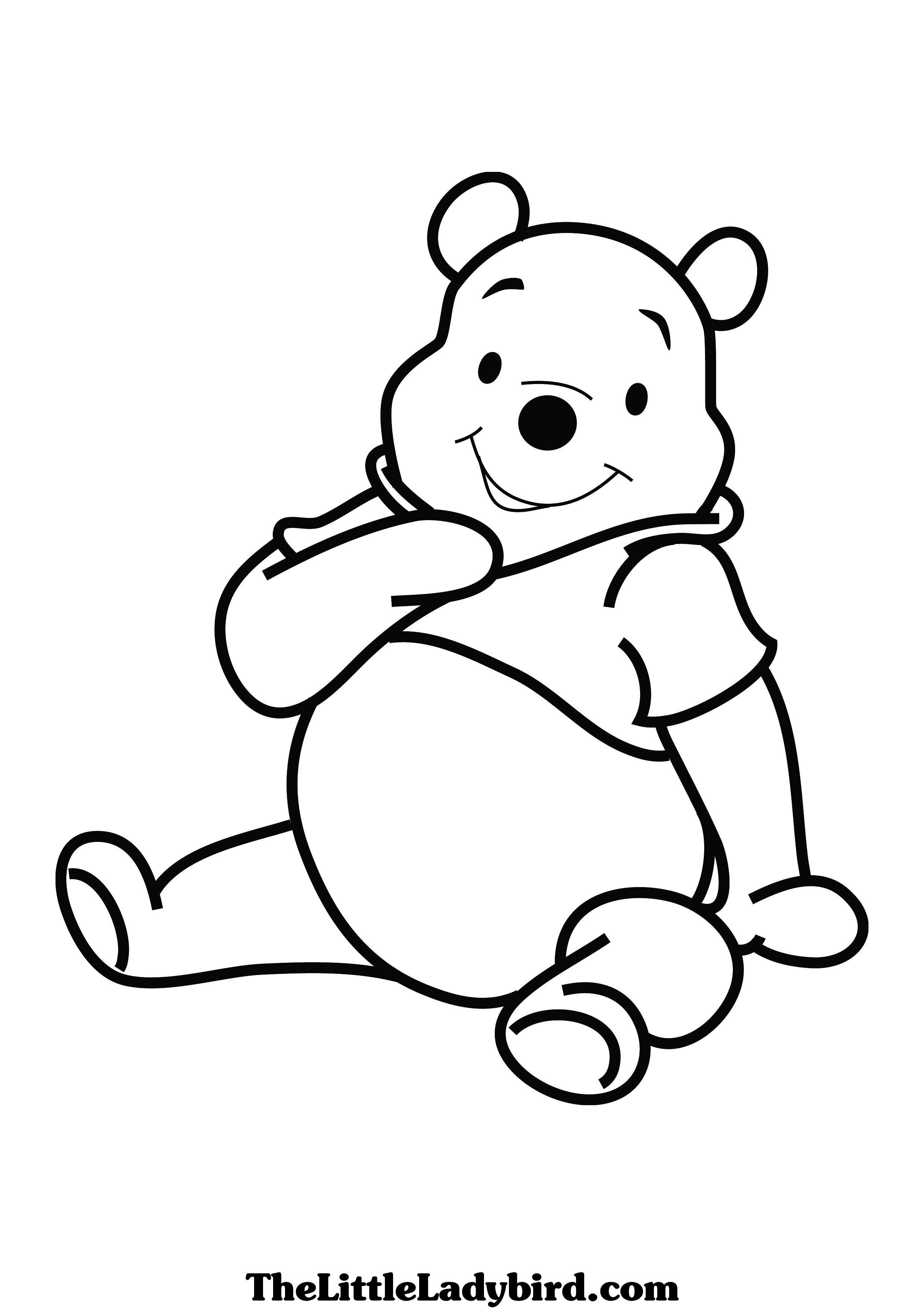 Winnie The Pooh Coloring Pages Free Download On ClipArtMag