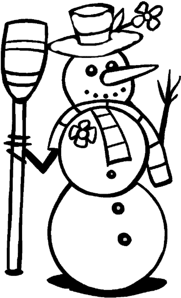 Winter Coloring Pages | Free download on ClipArtMag