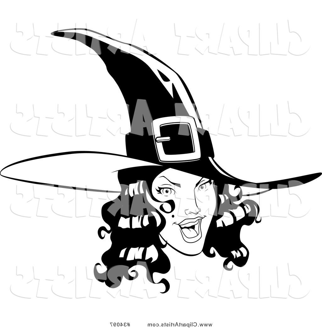 Witch Clipart Black And White | Free Download On ClipArtMag