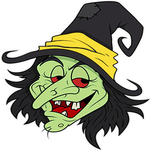 Witch Face Clipart | Free download on ClipArtMag