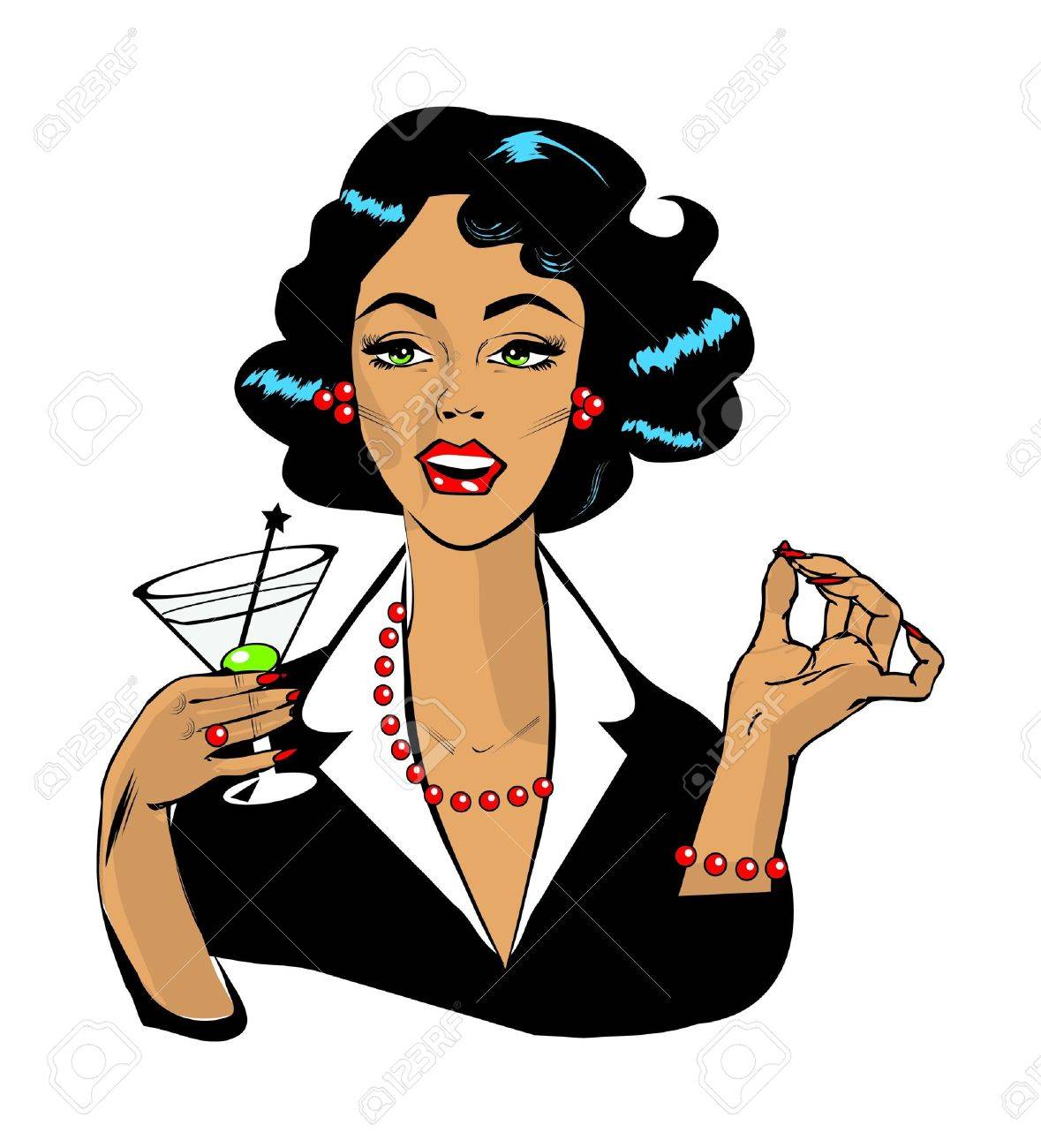 Women Drinking Coffee Clipart | Free download on ClipArtMag