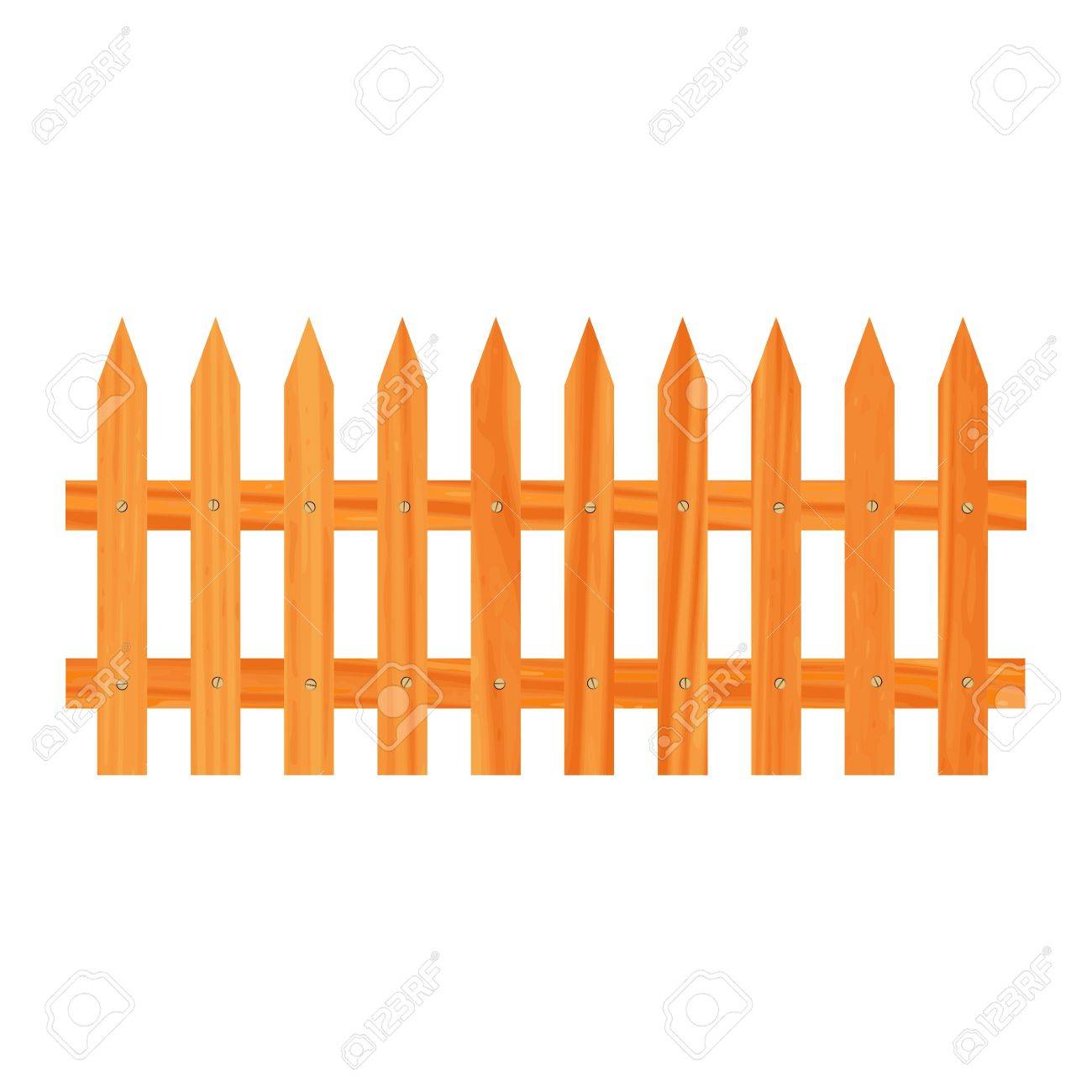 wooden fence cliparts