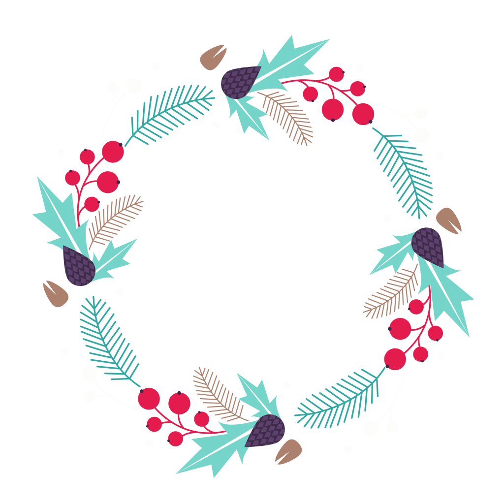Wreath Clipart Black And White | Free download on ClipArtMag