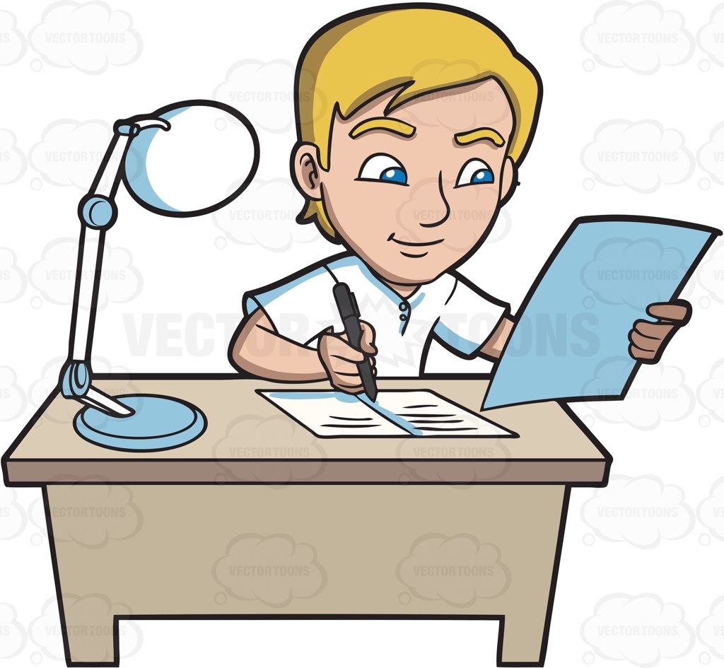 Today 1586383567 Man Writing Clipart Here Download