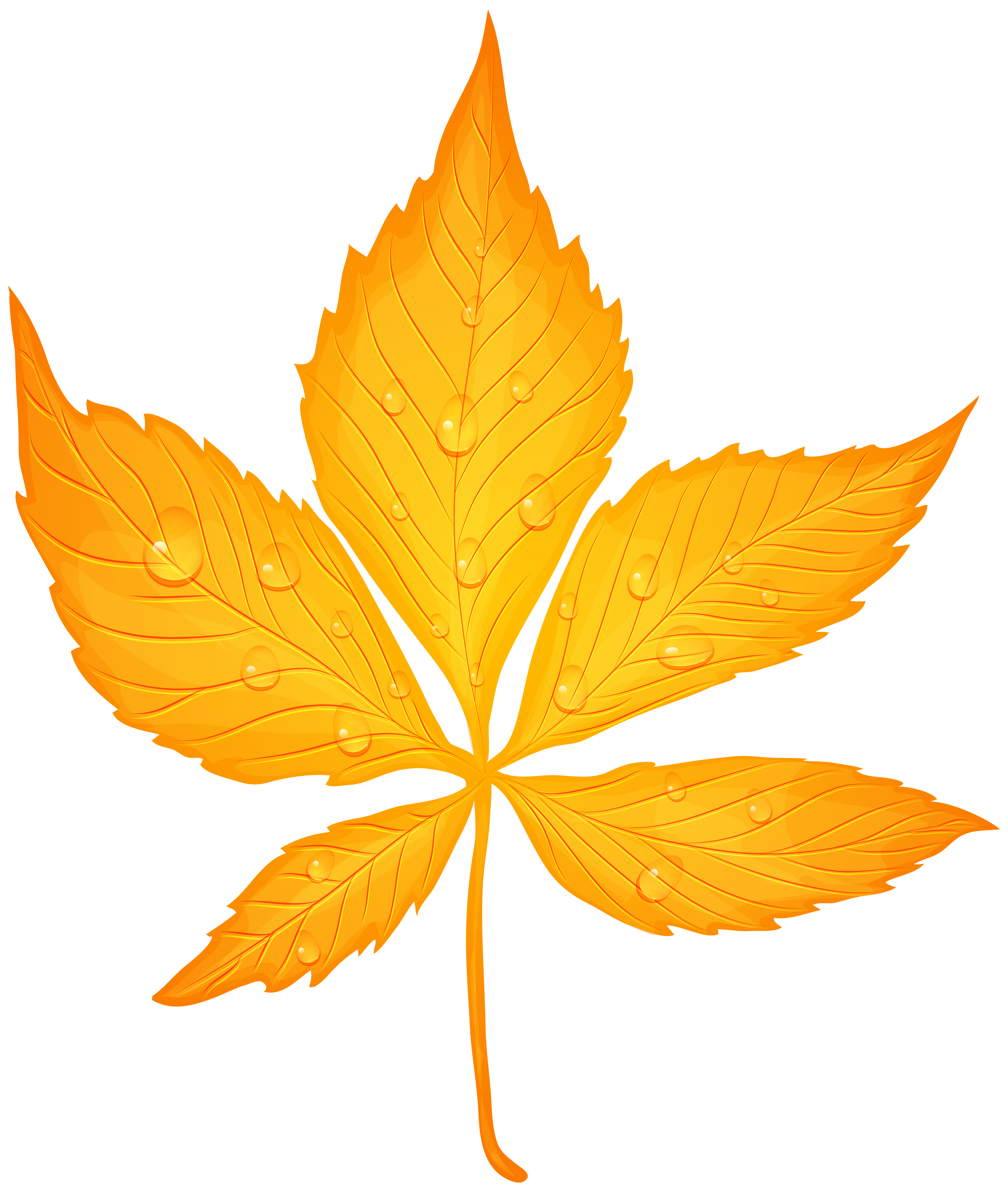 Yellow Leaf Clipart Free Download On Clipartmag