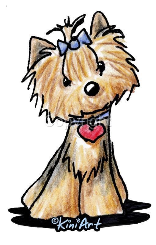 Yorkie Dog Clipart 