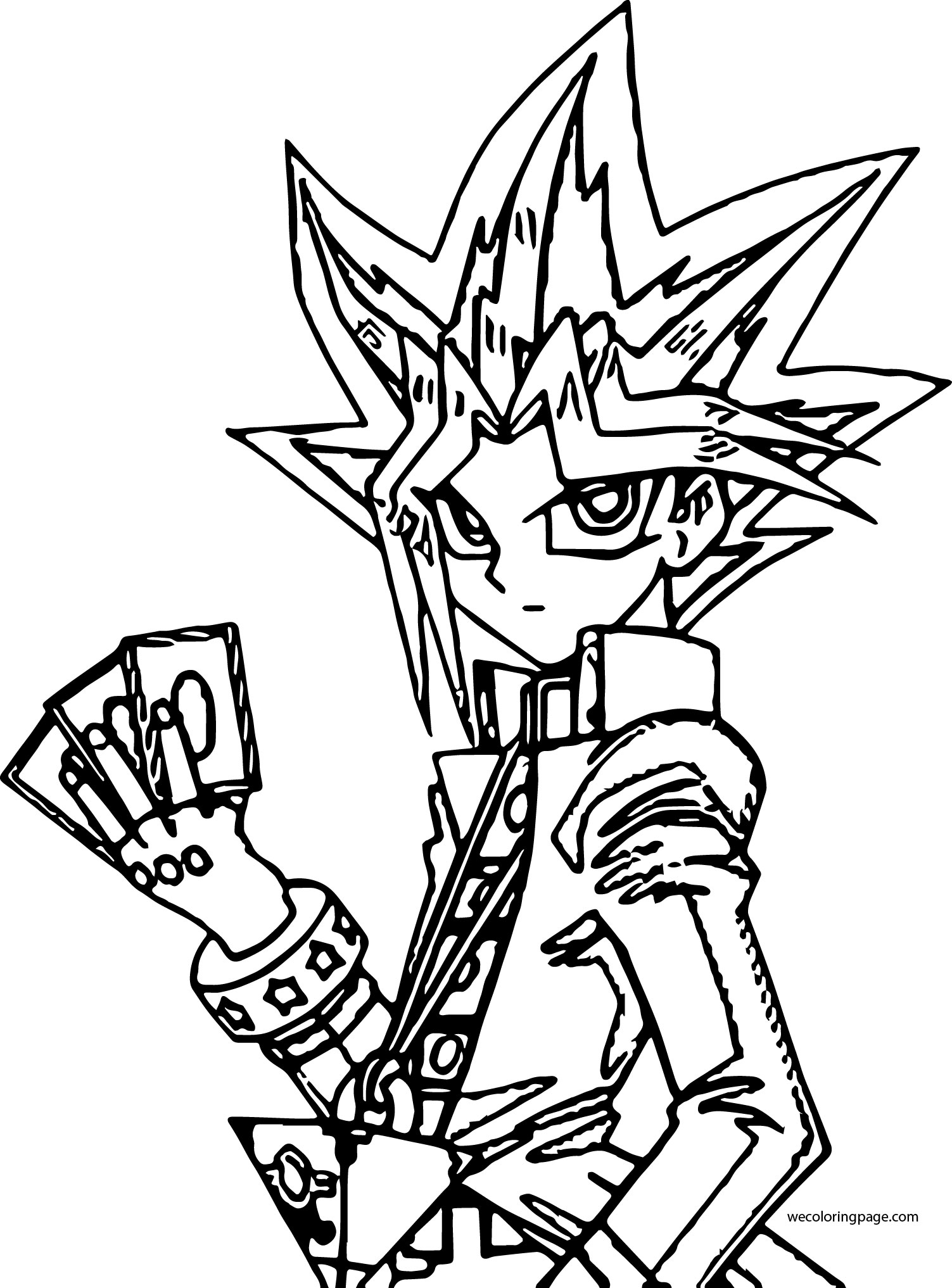 Yugioh Coloring Pages | Free download on ClipArtMag