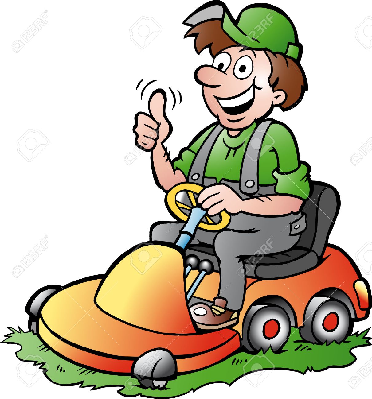 Zero Turn Mower Drawing 