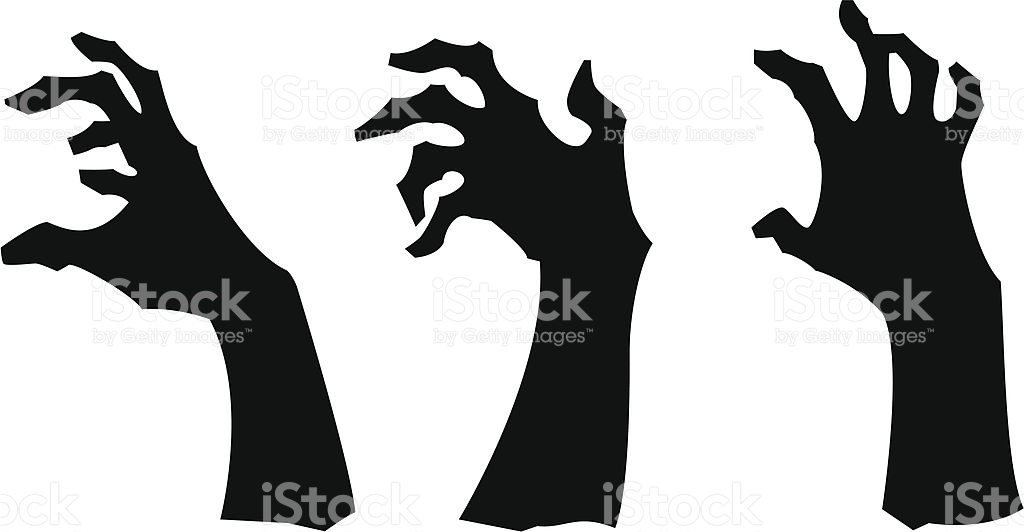 Zombie Clipart Black And White | Free download on ClipArtMag