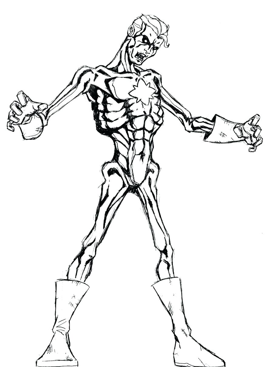 Zombie Coloring Pages Free download on ClipArtMag