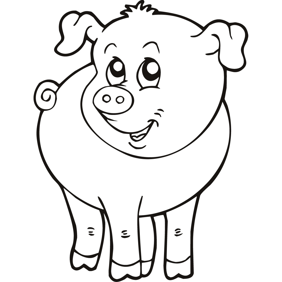 Zoo Animals Clipart Black And White | Free download on ClipArtMag