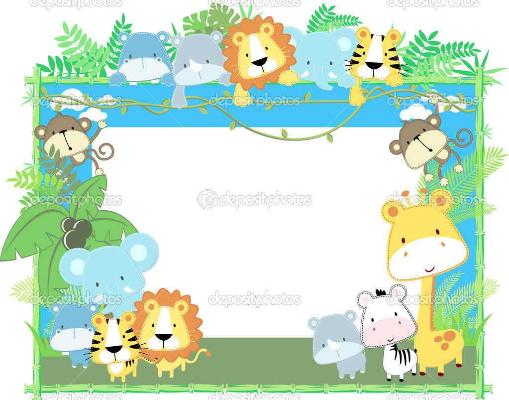 Zoo Border Clipart | Free download on ClipArtMag