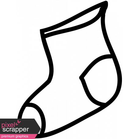 456x456 Clothes Doodle Template Graphic