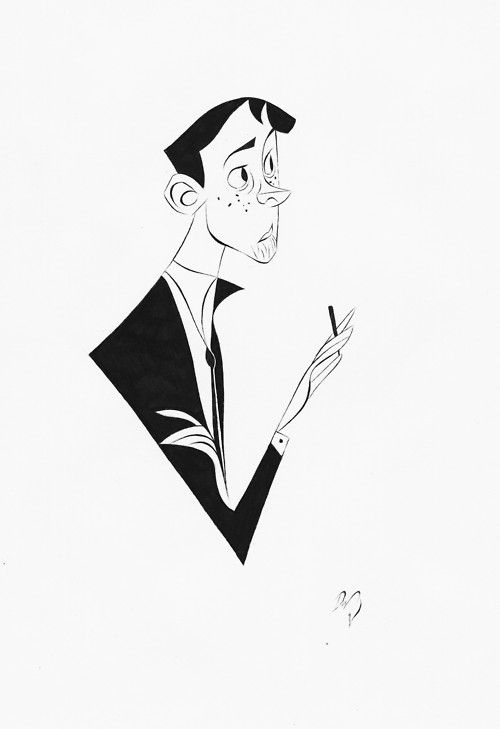 500x729 Business Man Illustrator De'von Stubblefield Character