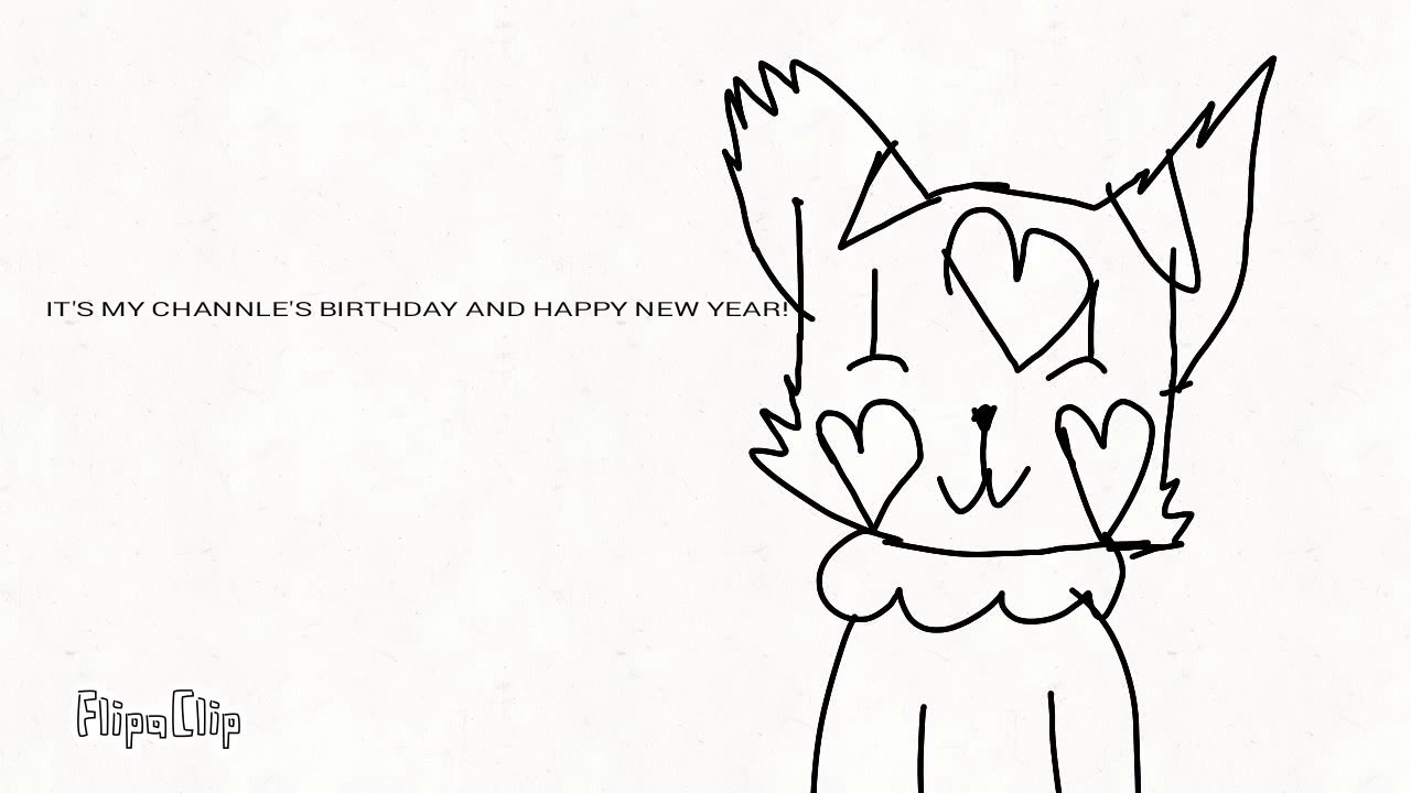 1280x720 My Channel Is Year Old And Happy New Year!