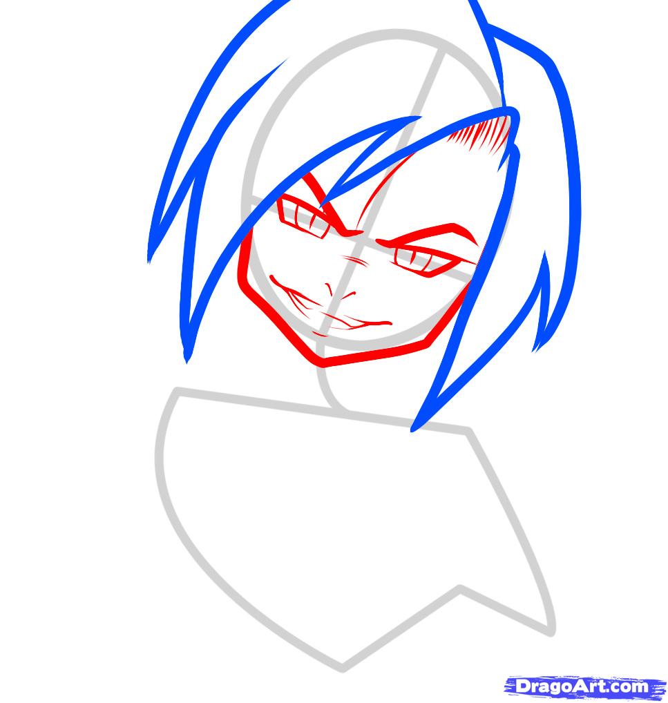 967x1018 How To Draw Human Spyro, Anime Spyro The Dragon, Step