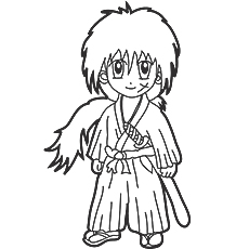 230x230 Top Free Printable Anime Coloring Pages Online