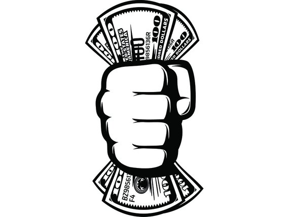 570x429 money hand holding cash dollar bills profit payday bank etsy