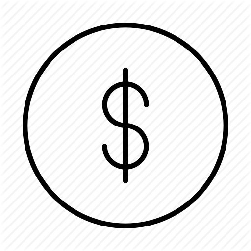 512x512 Coin, Currency, Dollar, Financial, Money Icon