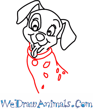 300x350 How To Draw Patch From Dalmatians