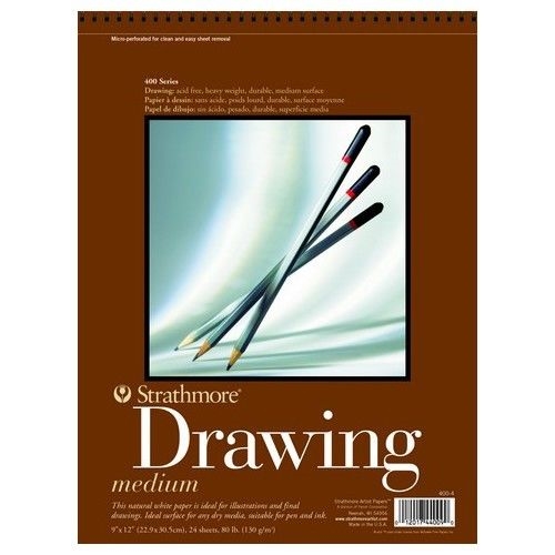 500x500 Drawing Pad Strath Spiral