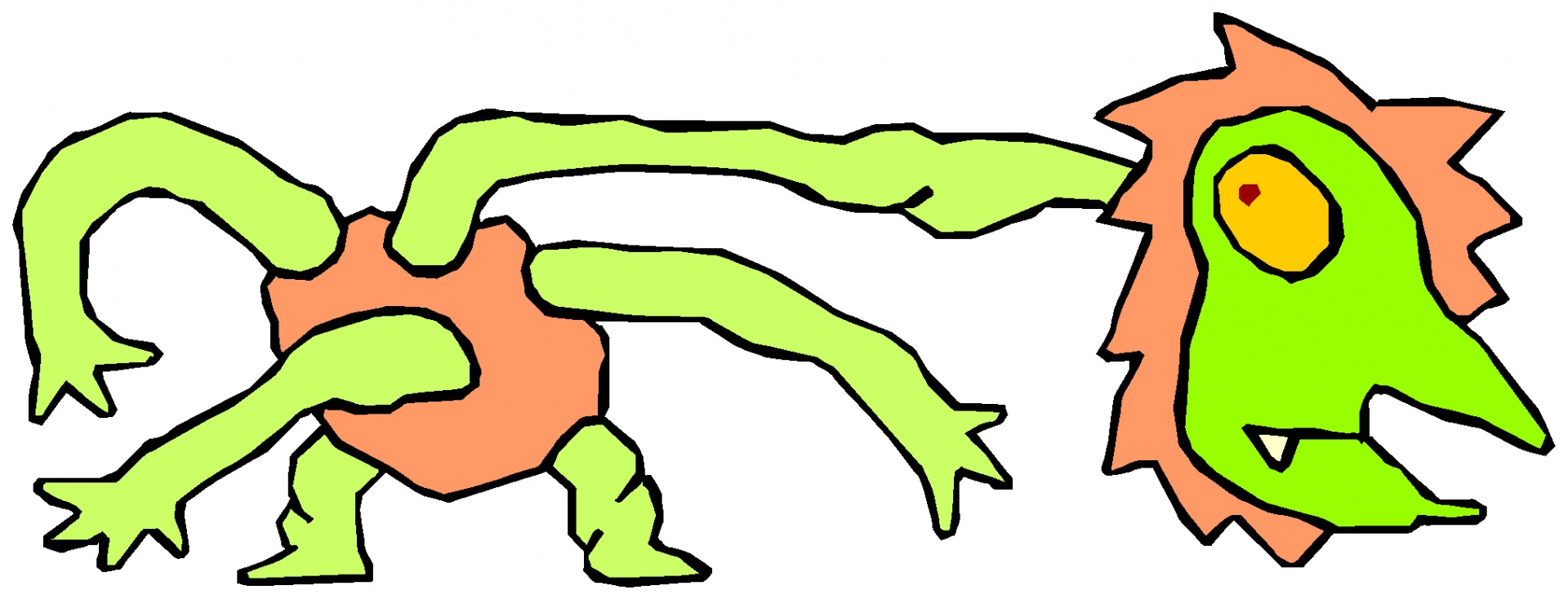 1920x734 Image, Picture, Drawing, Imagination, Creature