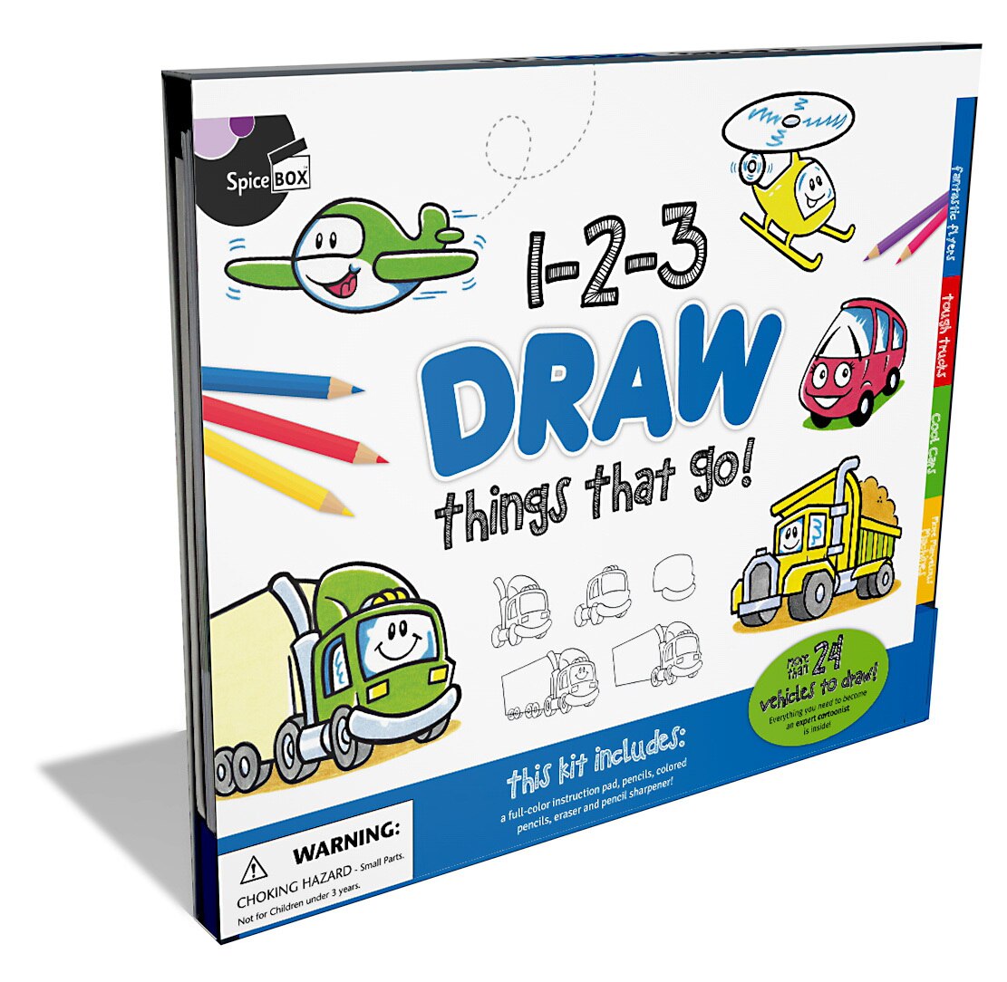 1111x1084 Draw Things That Go