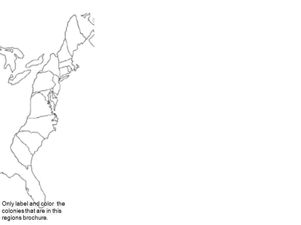 960x720 Only Label And Color The Colonies That Are In This Regions