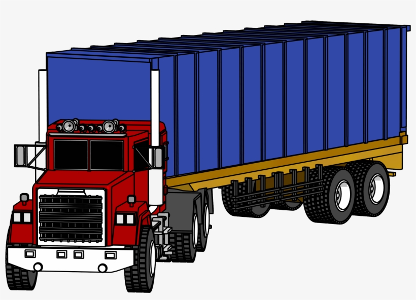 18 Wheeler Drawing Free download on ClipArtMag