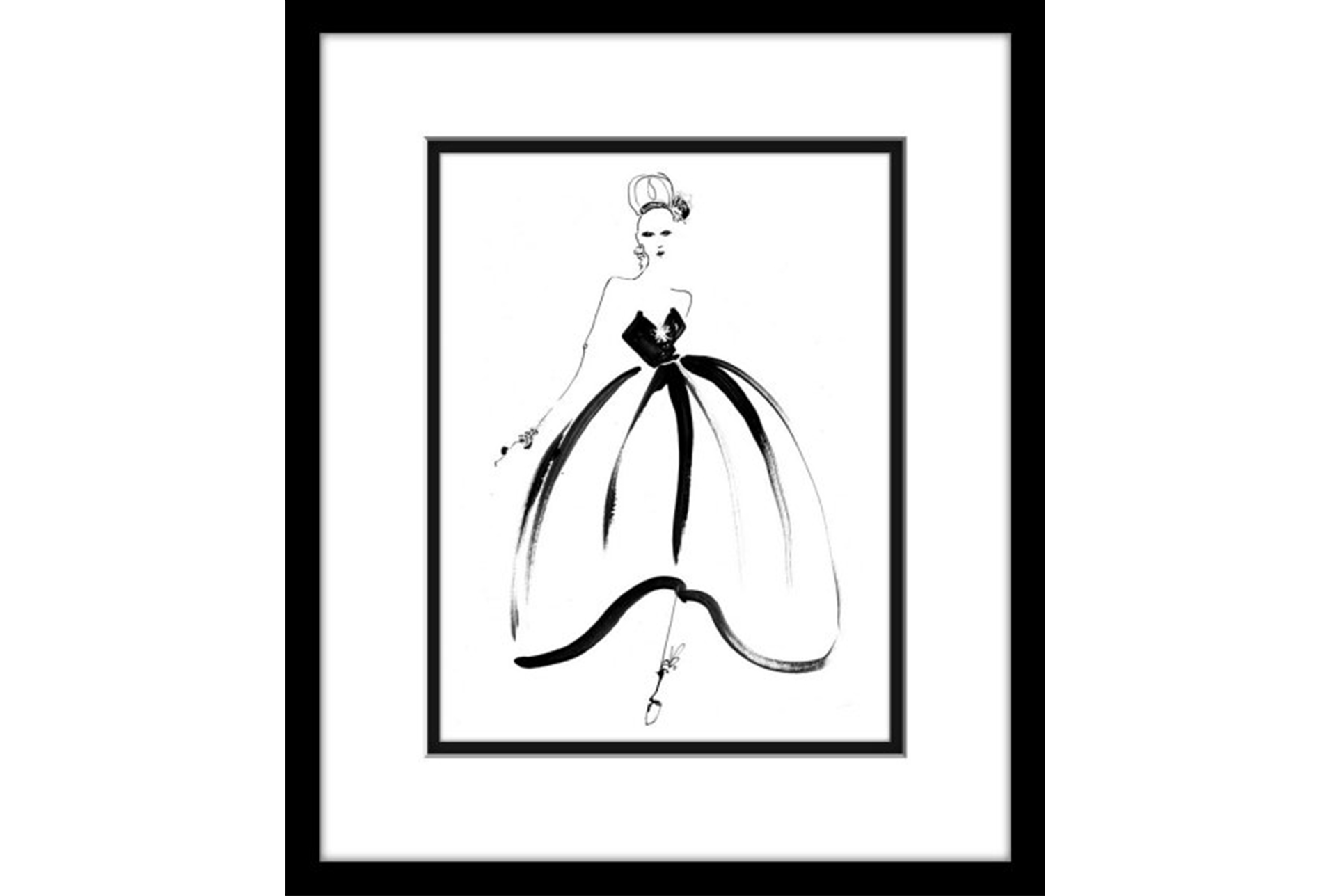 1911x1288 Picture Fashion Drawing Ii Living Spaces