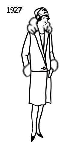 244x488 Photographs Flapper Fashion