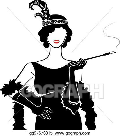 414x470 Huge Collection Of 'flapper Clipart' Download More Than Images
