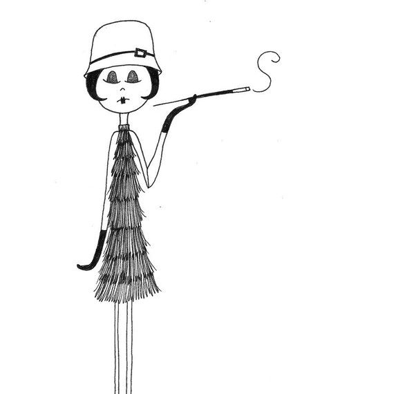 570x570 flapper art print ramona wears