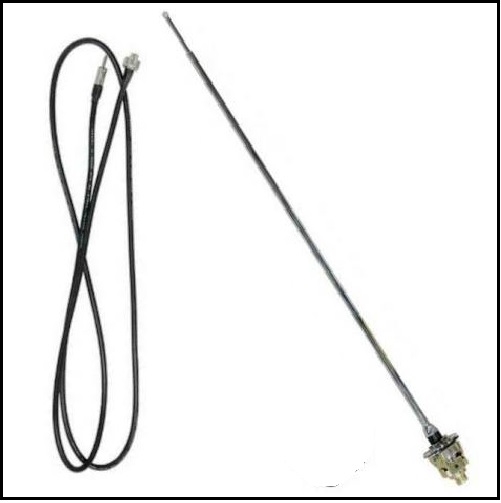 501x503 Complete Radio Antenna Package For All Plymouth Belvedere