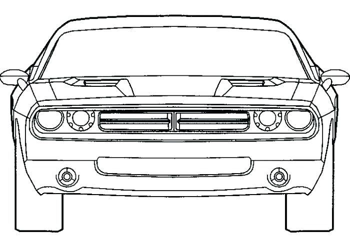 700x475 Dodge Challenger Hellcat Coloring Pages Free Printable Charger Srt