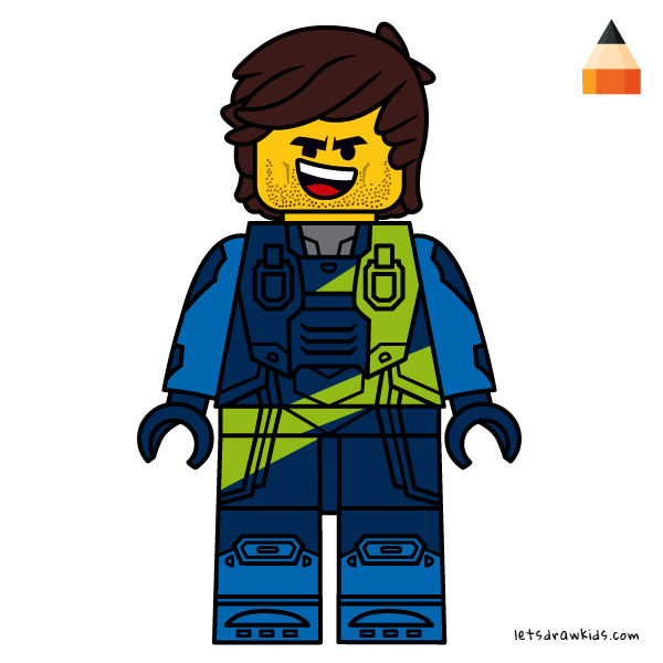 600x600 Drawing Lego Rex, Benny The Lego Movie