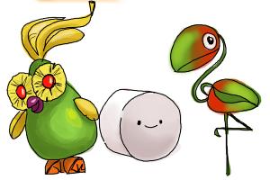 300x200 How To Draw Foodimals From Cloudy With A Chance Of Meatballs