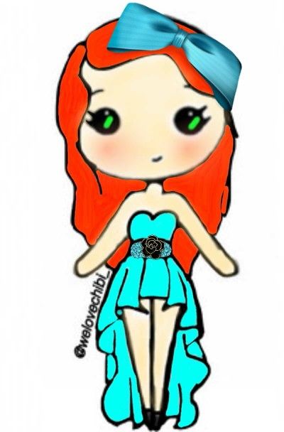 400x608 Prom Girl Chibi Girls Cute Animal Drawings Kawaii, Drawings