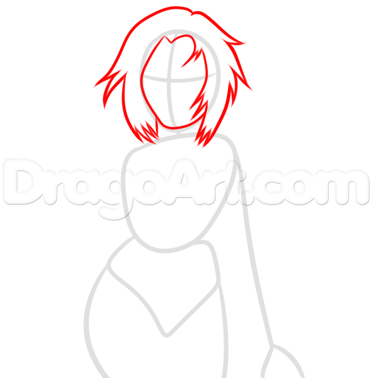 749x761 Step How To Draw A Cool Anime Girl