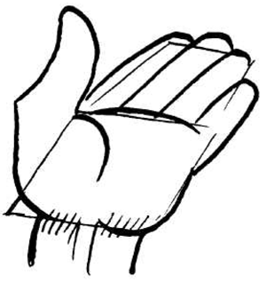 300x318 Drawing Hands How To Draw Comic Cartoon Hands With Easy Steps