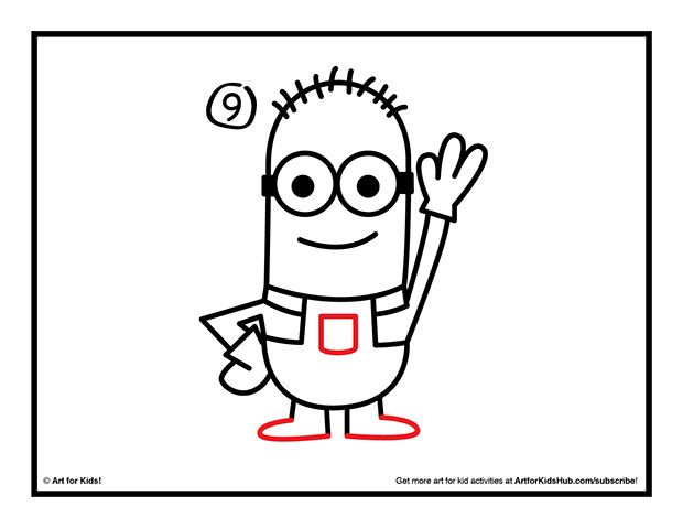 620x479 How To Draw A Minion
