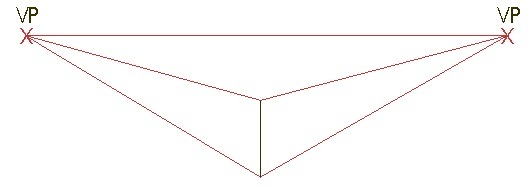 532x187 Two Point Perspective Drawing