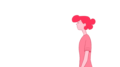 500x281 Gif Drawing Art Funny Cute Black And White Cool Design Animation