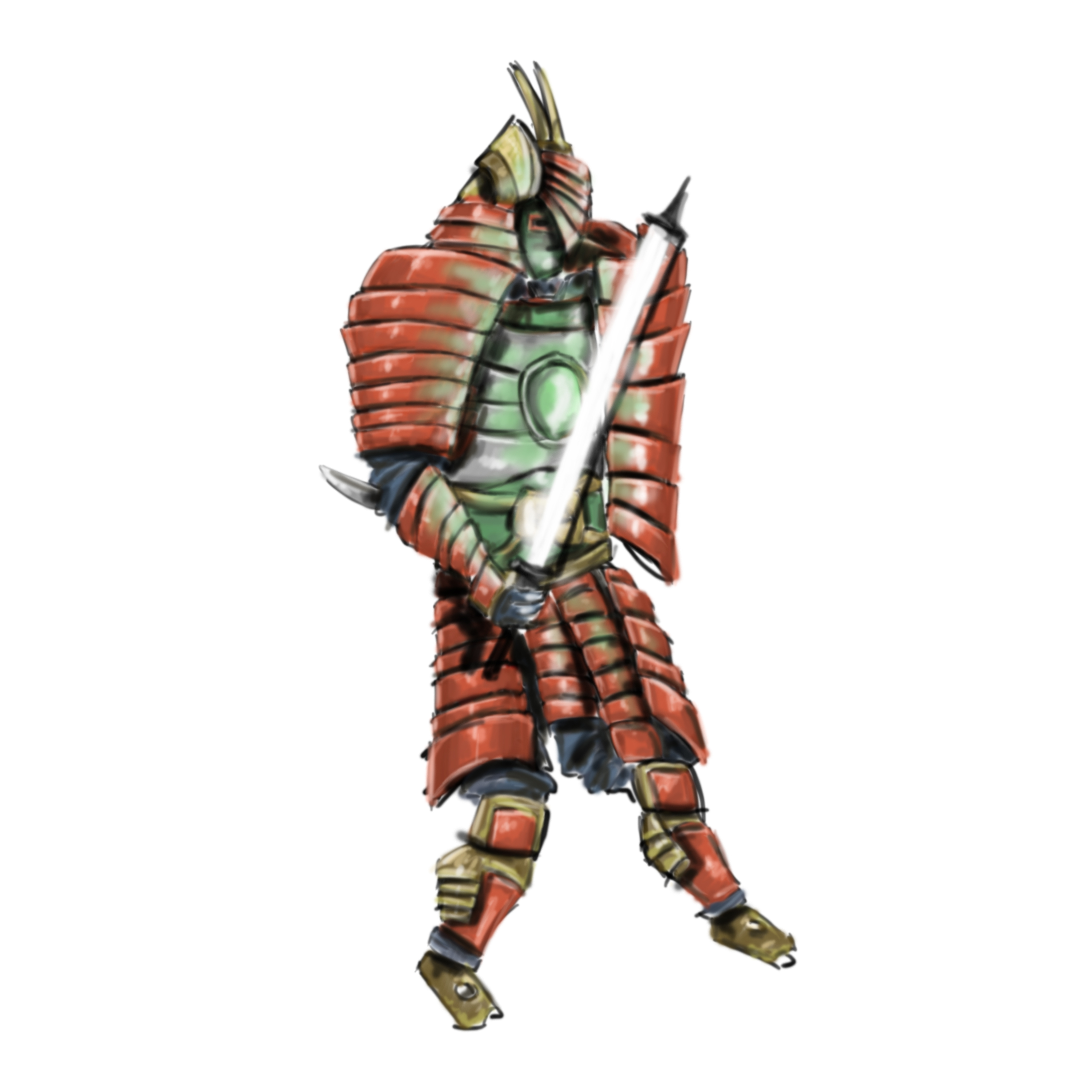 4096x4096 Game Character Draw Przemyslaw Wisniewski