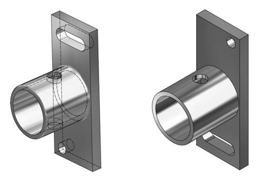 549x360 Drawing Of The Coupling Flange With Dimensions Download