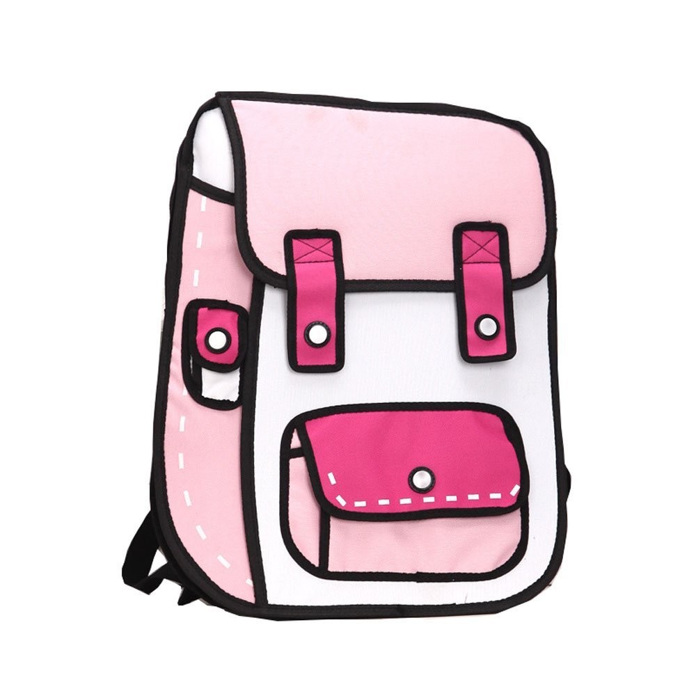 1000x1000 jump style drawing from cartoon comic bag,new style